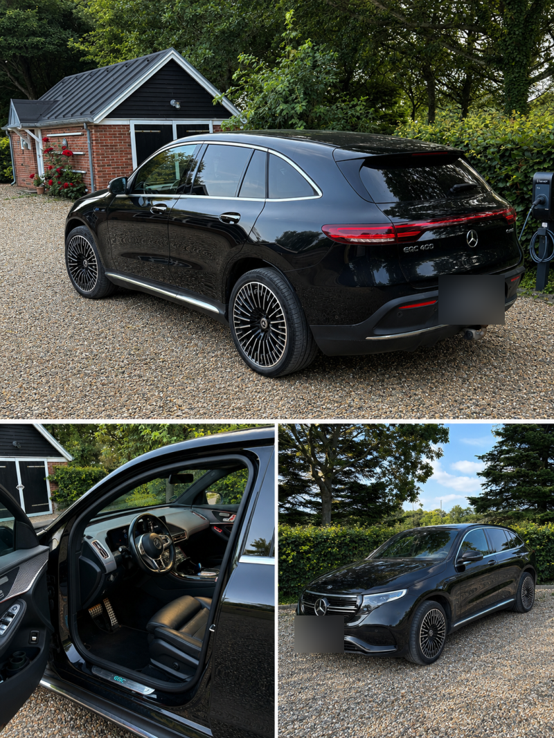 MERCEDES-BENZ, EQC 400 4 MATIC, ELEKTRO 300KW Skrotbil skrotpræmie