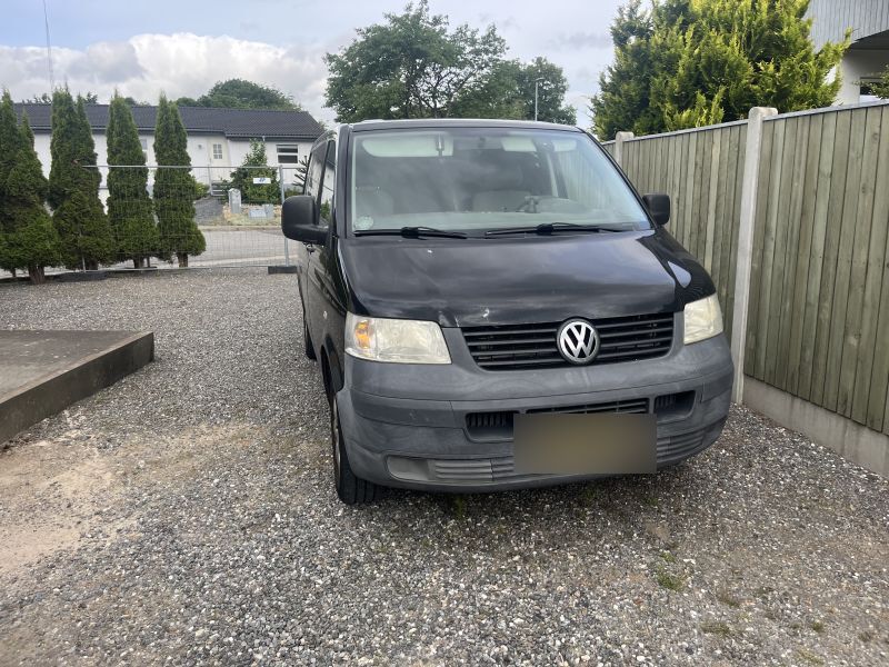 VOLKSWAGEN, TRANSPORT.KASSEVOGN, 2,5 TDI Skrotbil skrotpræmie