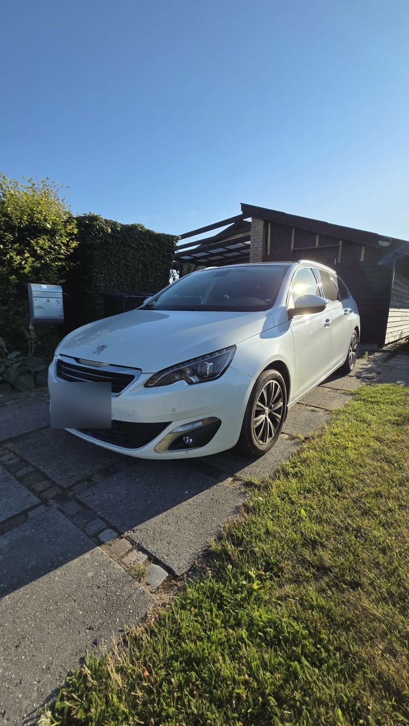 PEUGEOT, 308, 1.6 BlueHDi 120 hk SW Skrotbil skrotpræmie