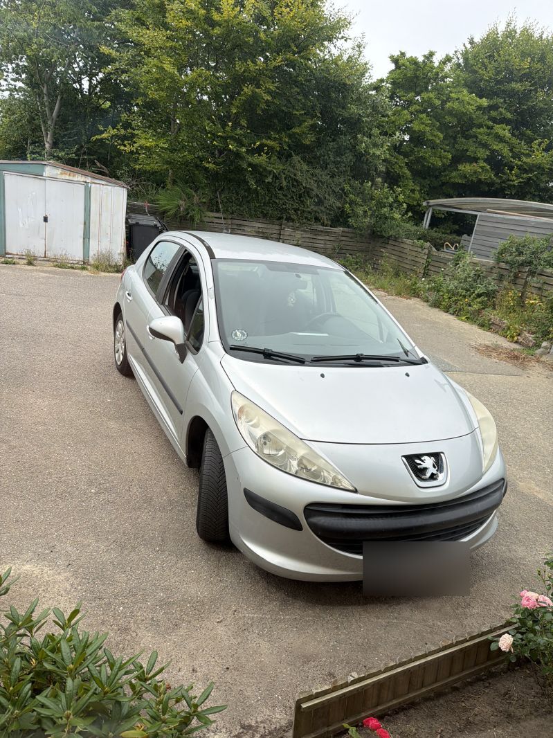 PEUGEOT, 207, 1,6 HDI 90HK 5D Skrotbil skrotpræmie