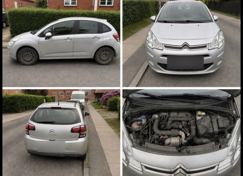 CITROËN, C3, 1,4 4-dørs m. bagklap Skrotbil skrotpræmie