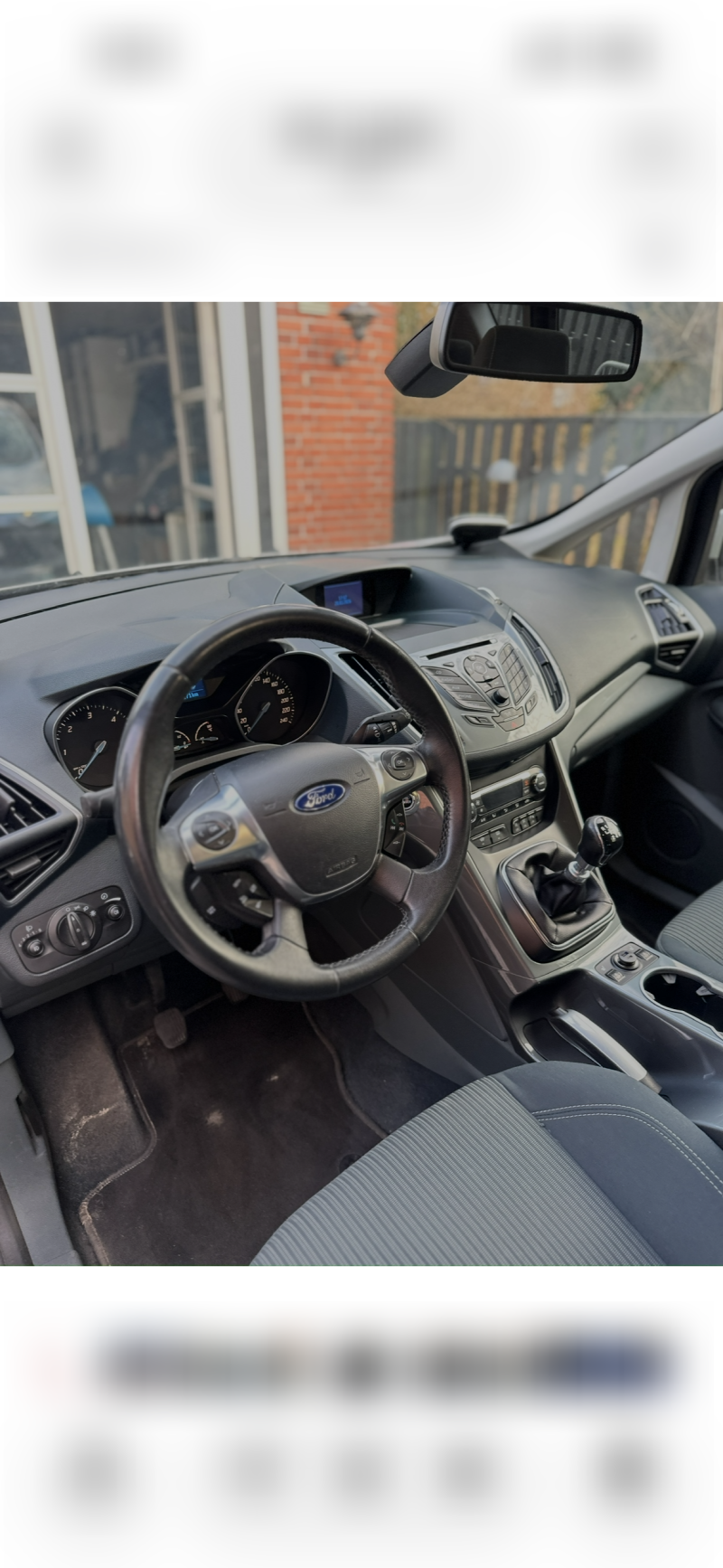 FORD, C-MAX, 1,6 TDCI 115 HK. Skrotbil skrotpræmie