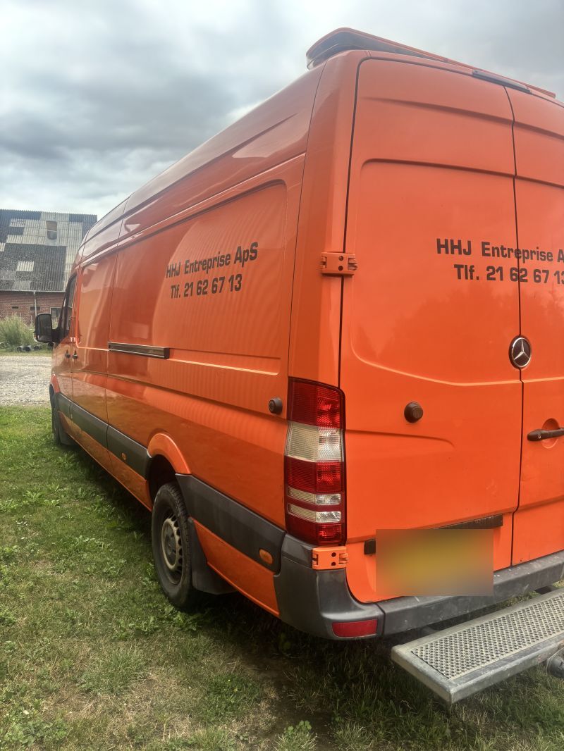 MERCEDES-BENZ, SPRINTER, 319 CDI Kassevogn  Lang AUT Skrotbil skrotpræmie