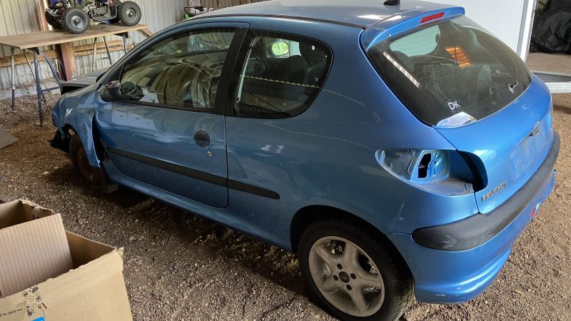 PEUGEOT, 206, 1,6 S 16 Skrotbil skrotpræmie