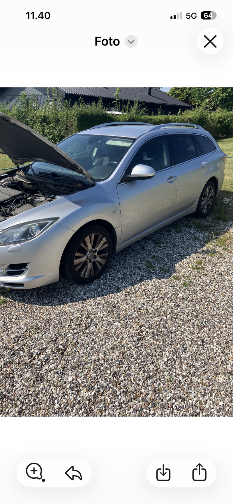 MAZDA, MAZDA6, 2,0 STATIONSCAR Skrotbil skrotpræmie