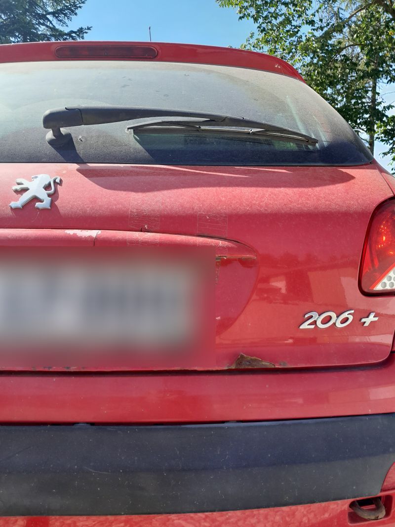 PEUGEOT, 206 +, 1,4 HDI 5D 68HK Skrotbil skrotpræmie