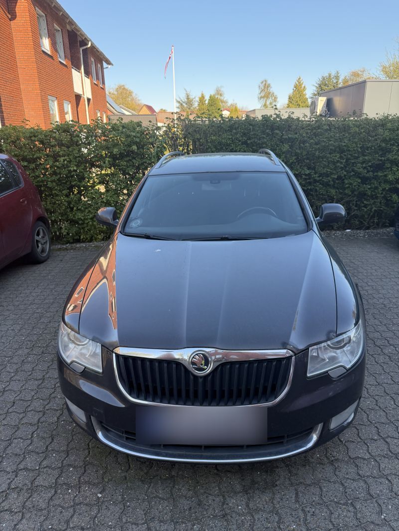 SKODA, SUPERB COMBI, 2,0 TDI AUT. Skrotbil skrotpræmie