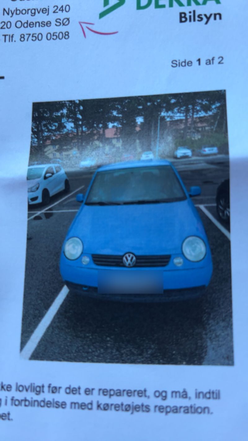 VOLKSWAGEN, LUPO, 1,0 Skrotbil skrotpræmie