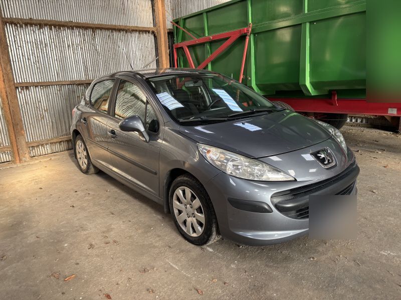 PEUGEOT, 207, 1,6 HDI 90HK 5D Skrotbil skrotpræmie