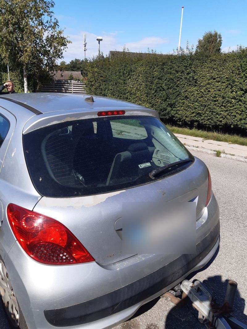 PEUGEOT, 207, 1,6 HDI 5 D Skrotbil skrotpræmie