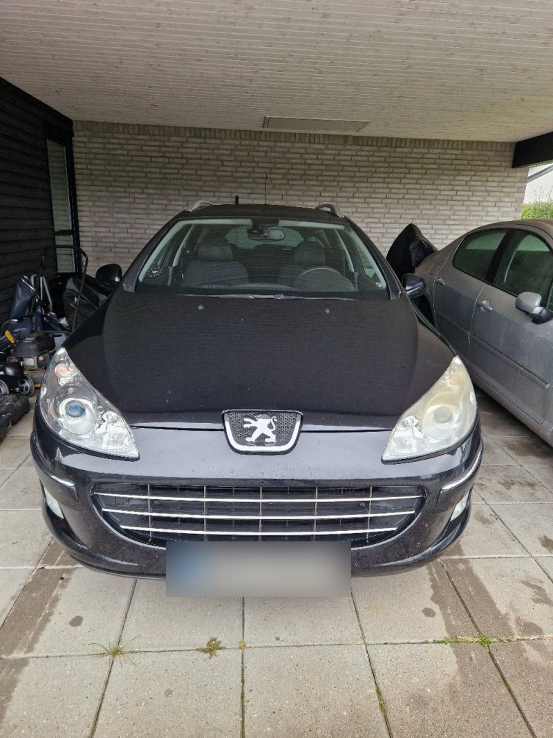 PEUGEOT, 407 FACELIFT, 1,6 HDI 109HK.STC. Skrotbil skrotpræmie