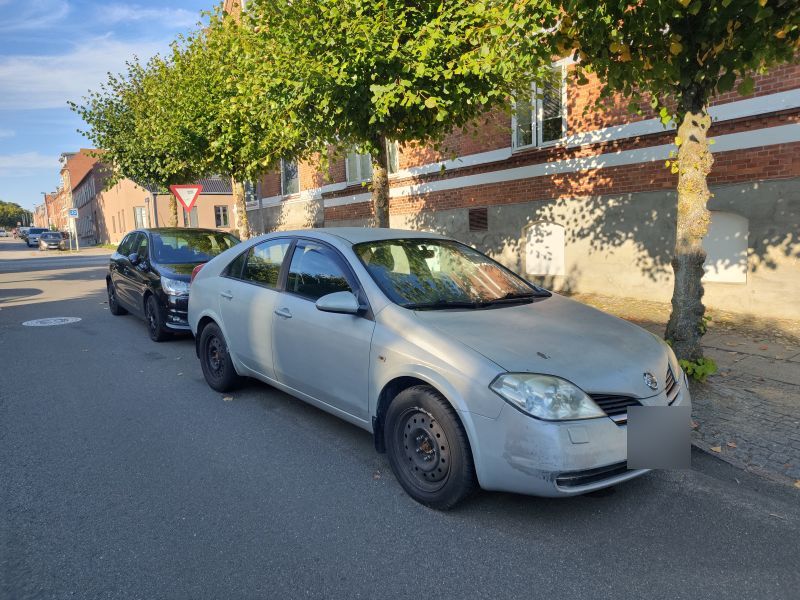 NISSAN, PRIMERA, 1,6 5 DØRS Skrotbil skrotpræmie