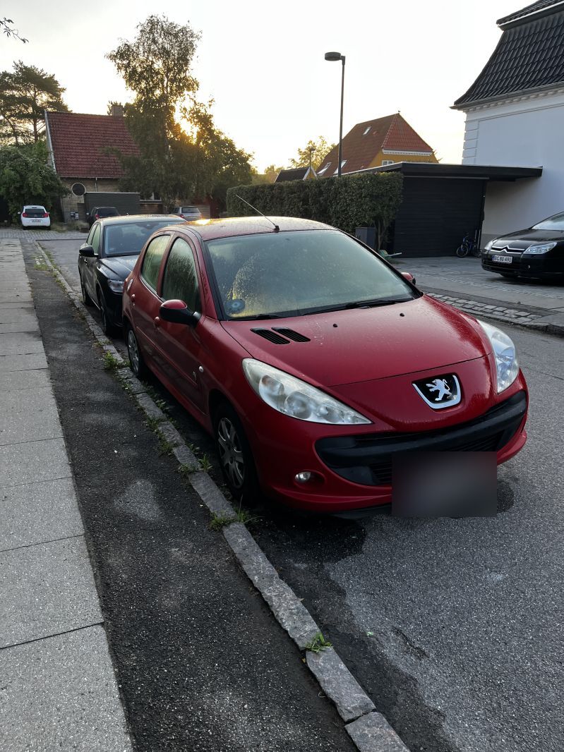 PEUGEOT, 206 +, 1,4 HDI 68 HK 5-D Skrotbil skrotpræmie