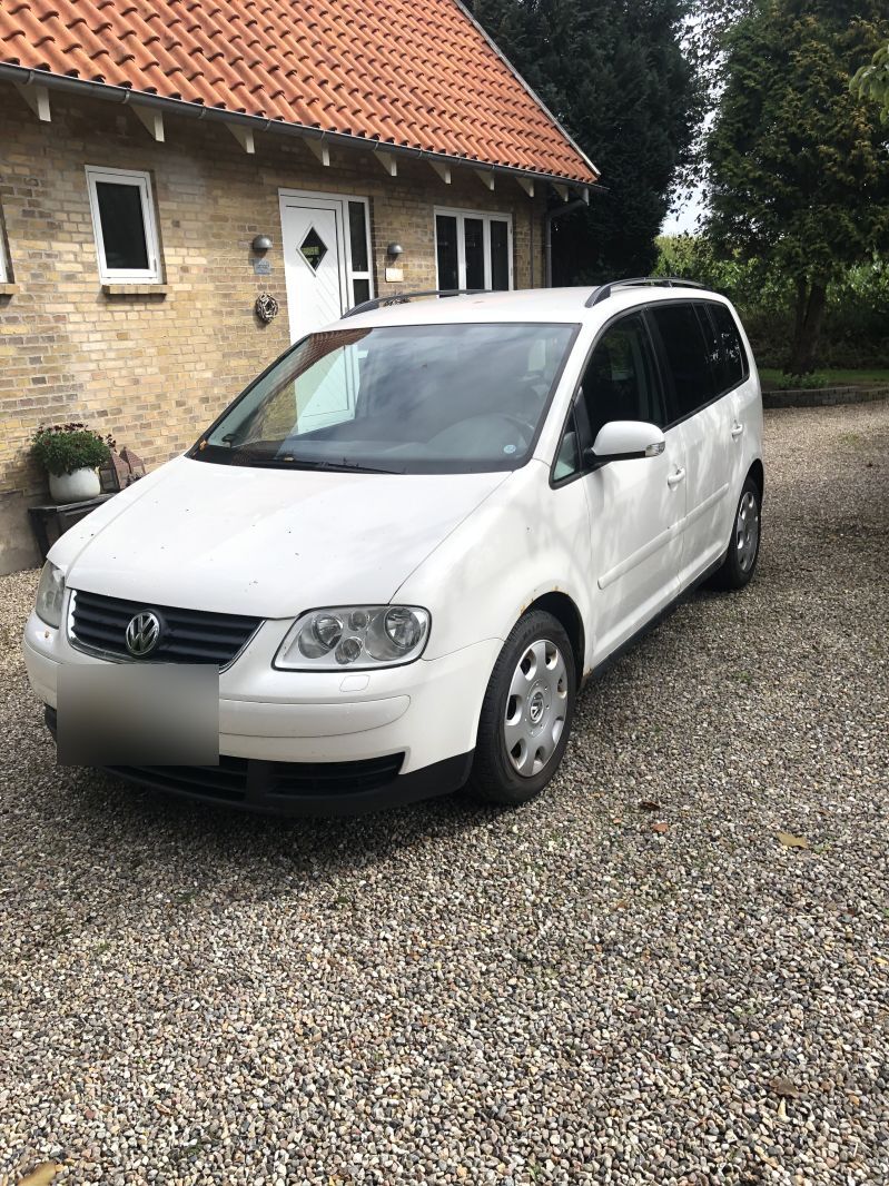 VOLKSWAGEN, TOURAN VAN, 1,9 TDI Skrotbil skrotpræmie