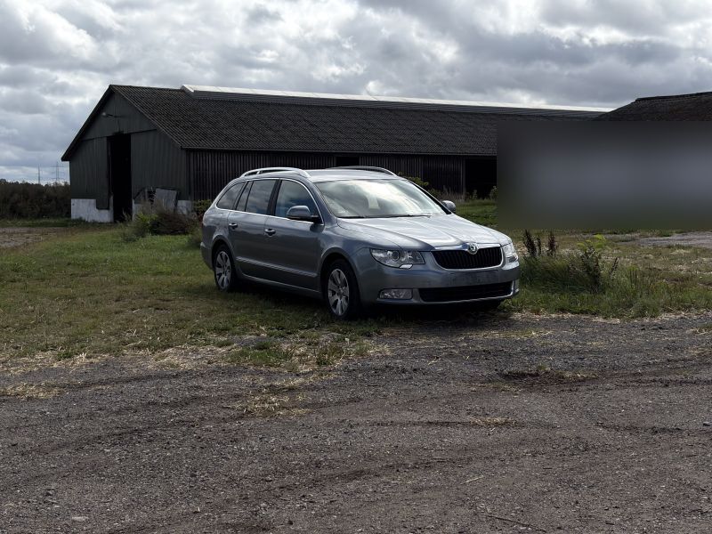 SKODA, SUPERB COMBI, 2.0 TDI 140 HK Stationcar Skrotbil skrotpræmie