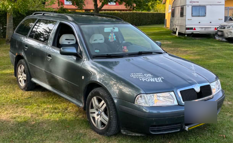 SKODA, OCTAVIA COMBI, 1,9 TDI Skrotbil skrotpræmie