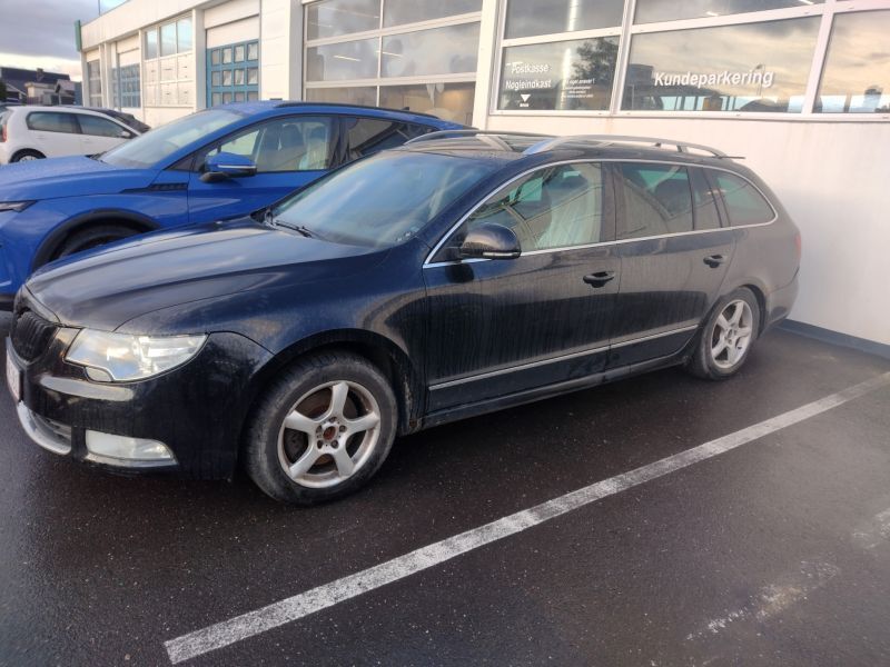 SKODA, SUPERB COMBI, 2,0 TDI AUT. Skrotbil skrotpræmie