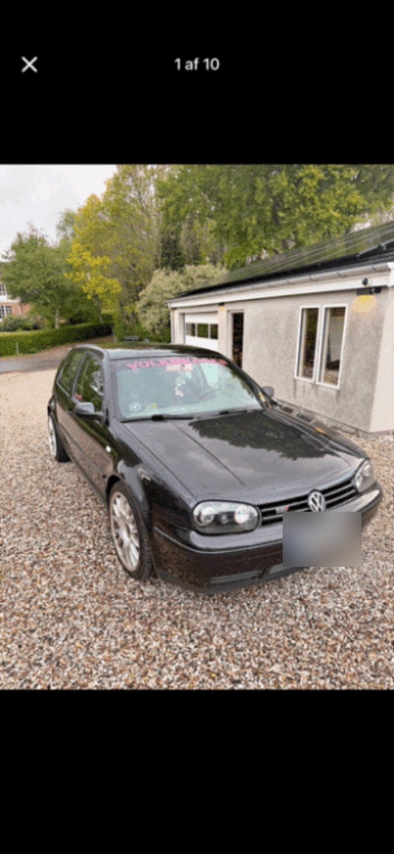 VOLKSWAGEN, GOLF, 1,9 TDI Skrotbil skrotpræmie