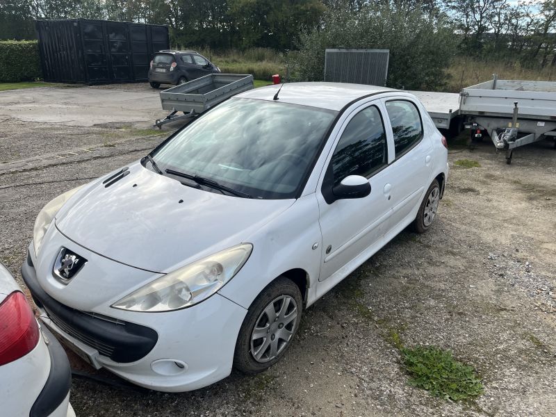 PEUGEOT, 206 +, 1,4 HDI 68 HK 5-D Skrotbil skrotpræmie