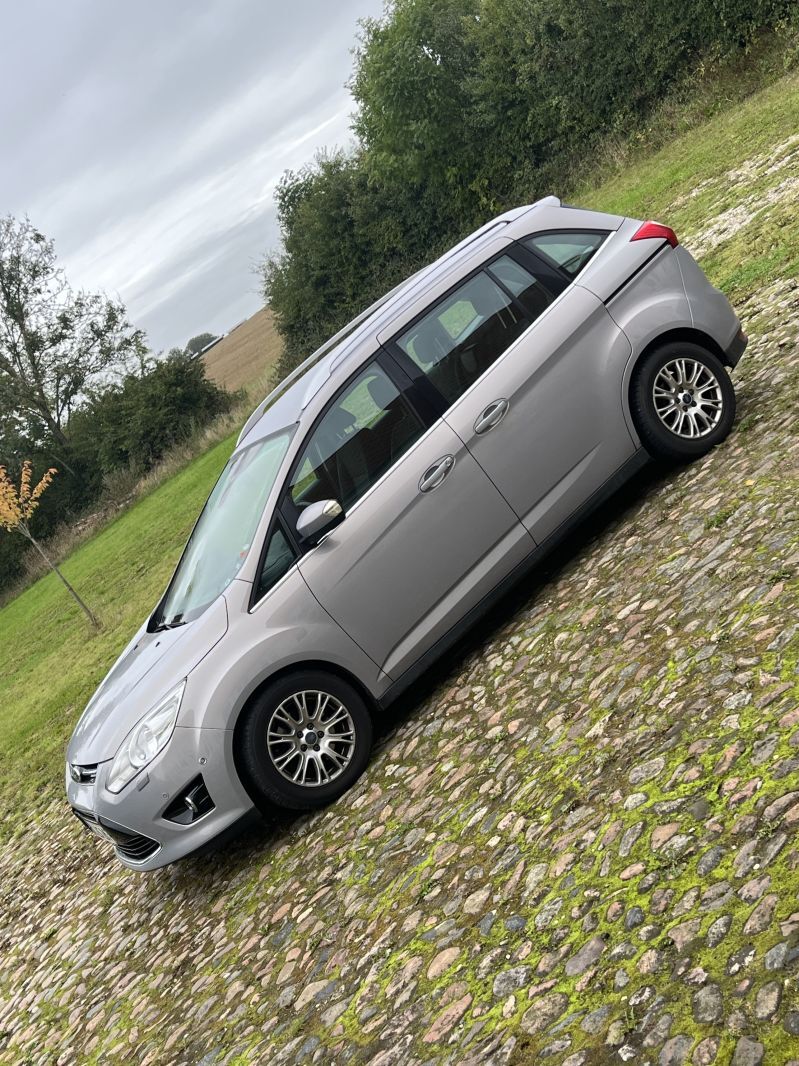 FORD, GRAND C-MAX TITANIUM, 1,6 TDCI 115 HK. 7P. Skrotbil skrotpræmie