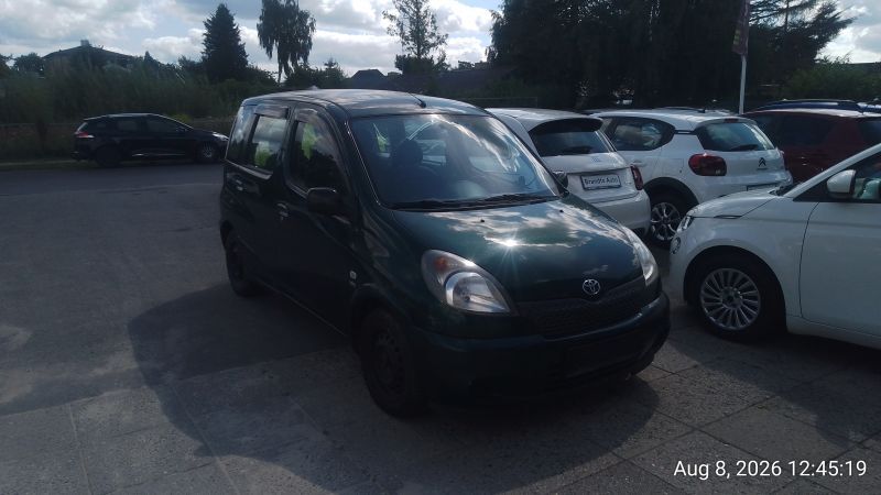 Toyota Yaris Verso benzin 1.3L vvti Skrotbil skrotpræmie