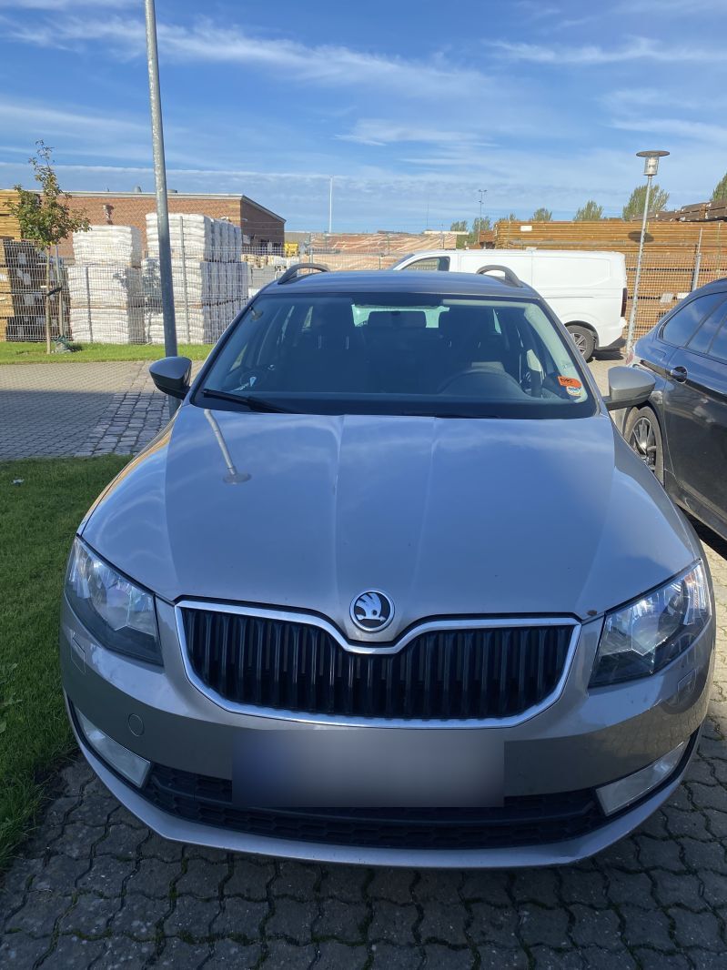 SKODA, OCTAVIA COMBI, 1.6 TDI 110 HK STATIONCAR Skrotbil skrotpræmie