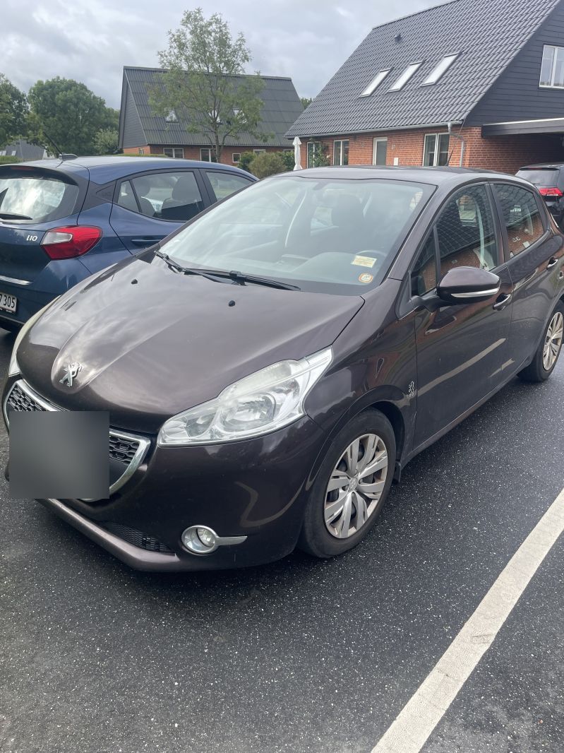 PEUGEOT, 208, 1,6 E-HDI 92 HK 5-D Skrotbil skrotpræmie