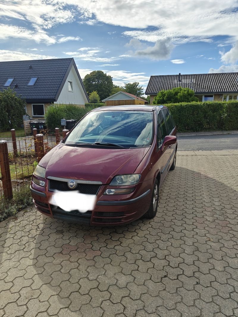 FIAT, ULYSSE, 2,0 EL 5 DØRS ST.CAR Skrotbil skrotpræmie
