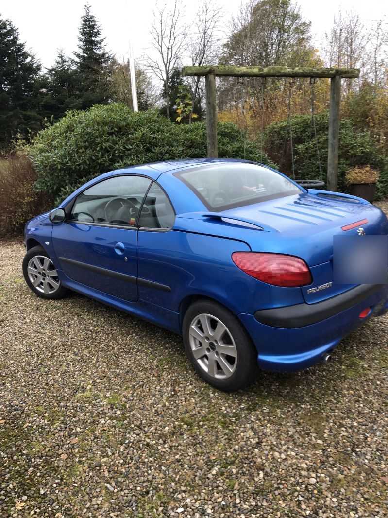 PEUGEOT, 206, 1,6 CABRIOLET Skrotbil skrotpræmie