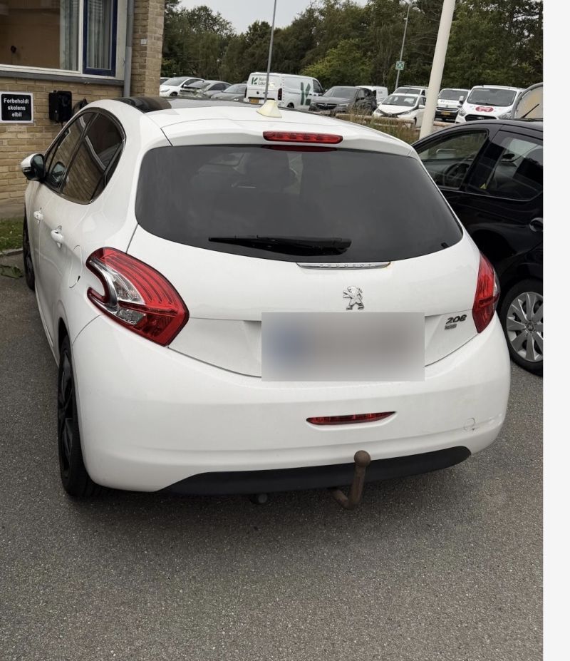 PEUGEOT, 208, 1,6 E-HDI 92 HK 5-D Skrotbil skrotpræmie