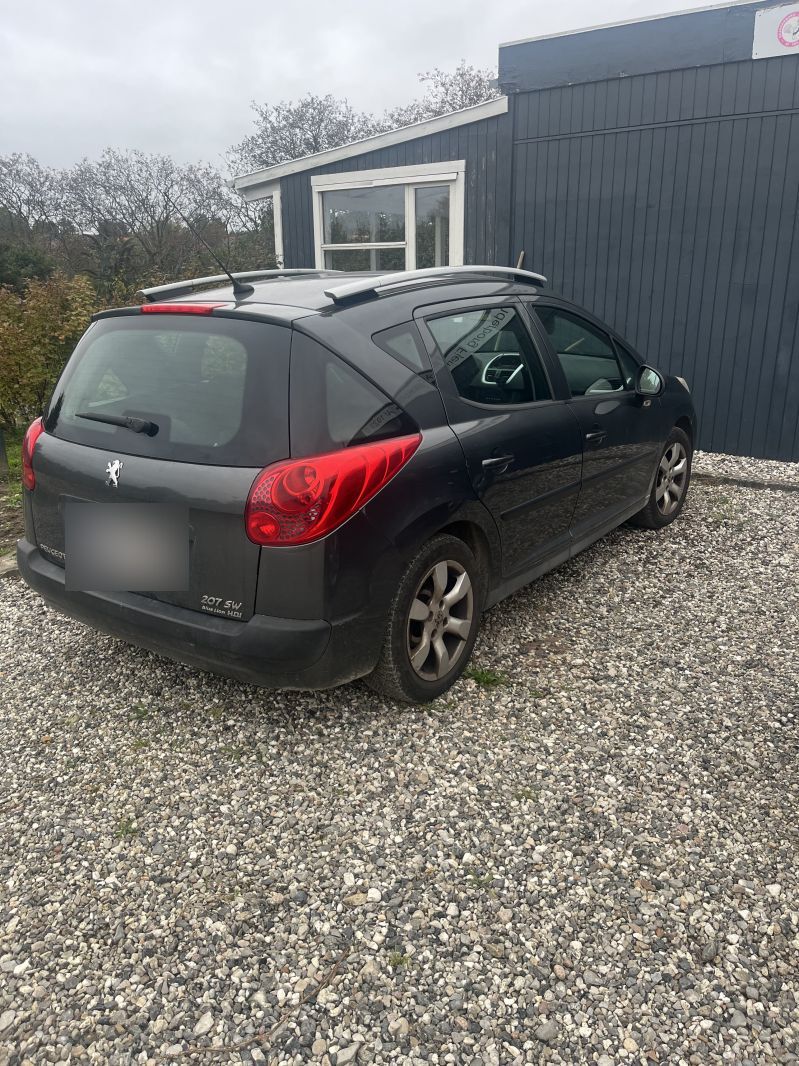 PEUGEOT, 207, 1,6 HDI 16V 90HK.STC Skrotbil skrotpræmie