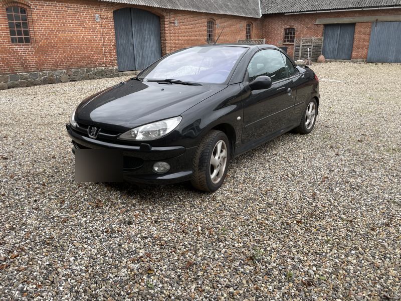 PEUGEOT, 206, 1,6 CABRIOLET Skrotbil skrotpræmie