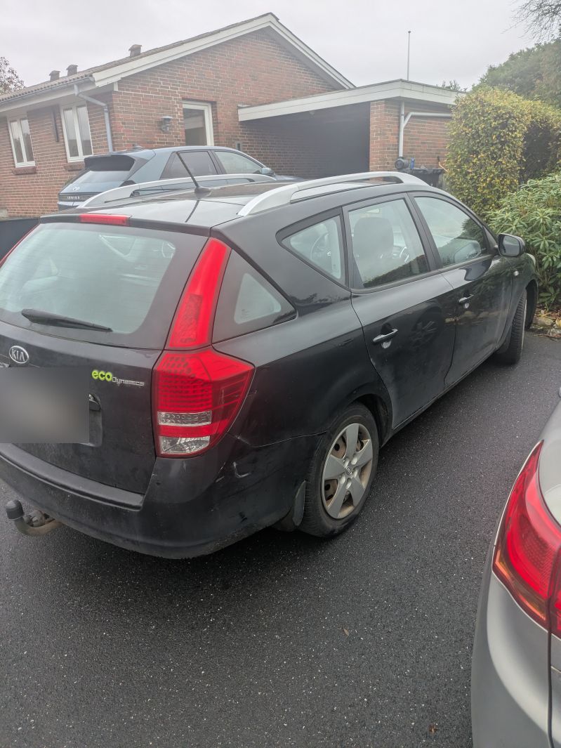 KIA, CEE'D SW, 1,6 90HK DIESEL Skrotbil skrotpræmie