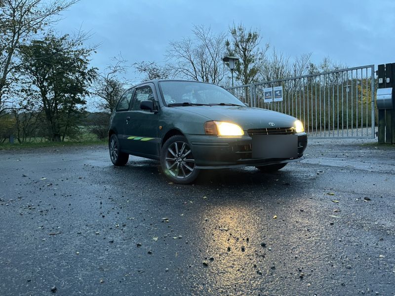 TOYOTA, STARLET, 1,3 Skrotbil skrotpræmie