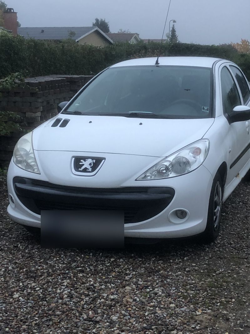 PEUGEOT, 206 +, 1,4 HDI 5D 68HK Skrotbil skrotpræmie