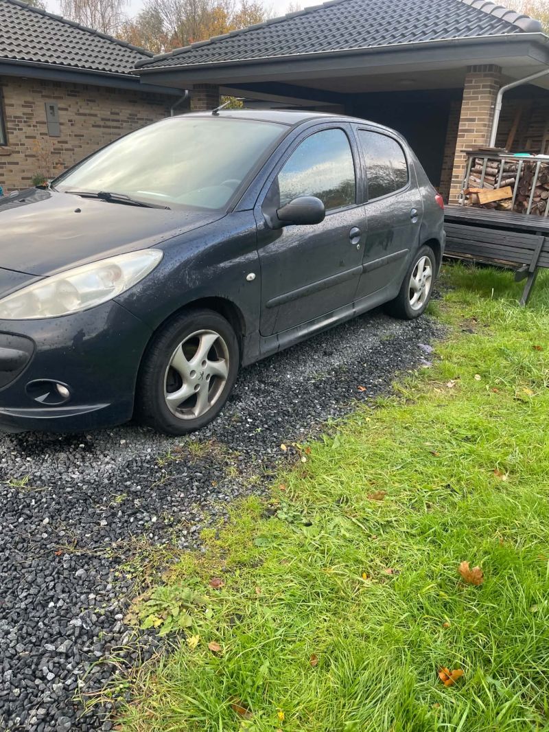 PEUGEOT, 206 +, 1,4 HDI 5D 68HK Skrotbil skrotpræmie