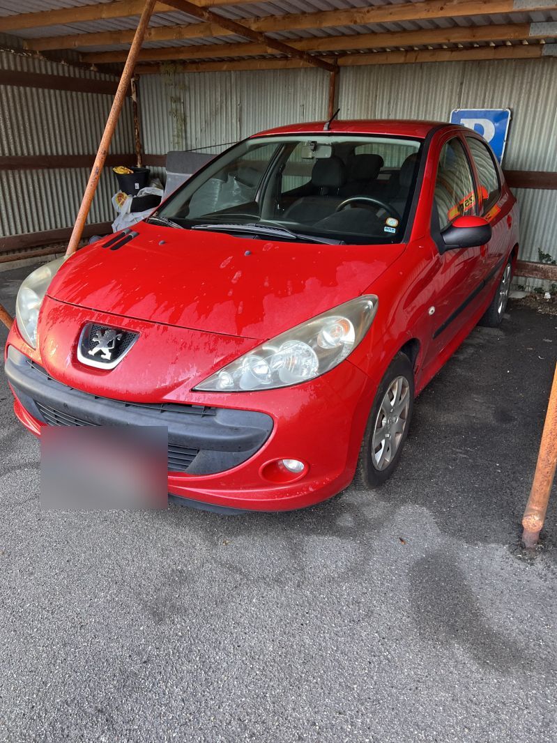 PEUGEOT, 206 +, 1,4 HDI 68 HK 5-D Skrotbil skrotpræmie