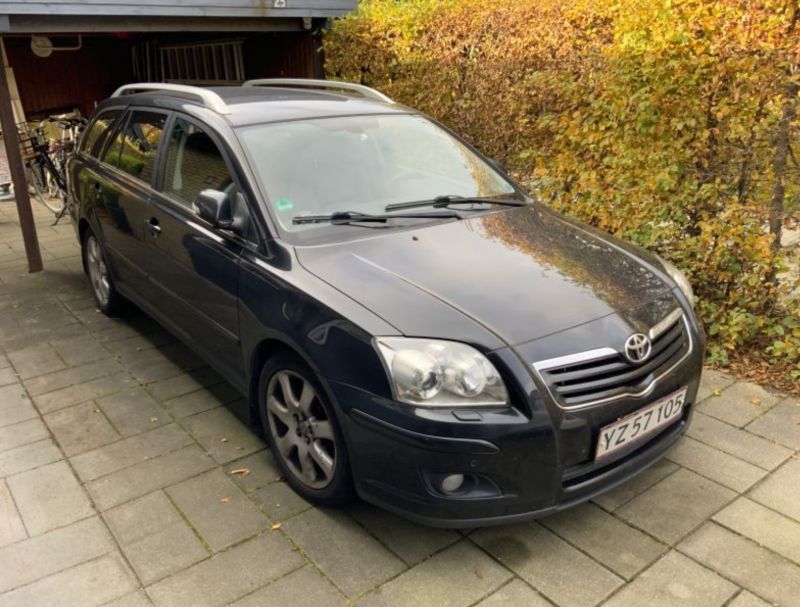 TOYOTA, AVENSIS, 2,0 STW D-4D  DPF Skrotbil skrotpræmie