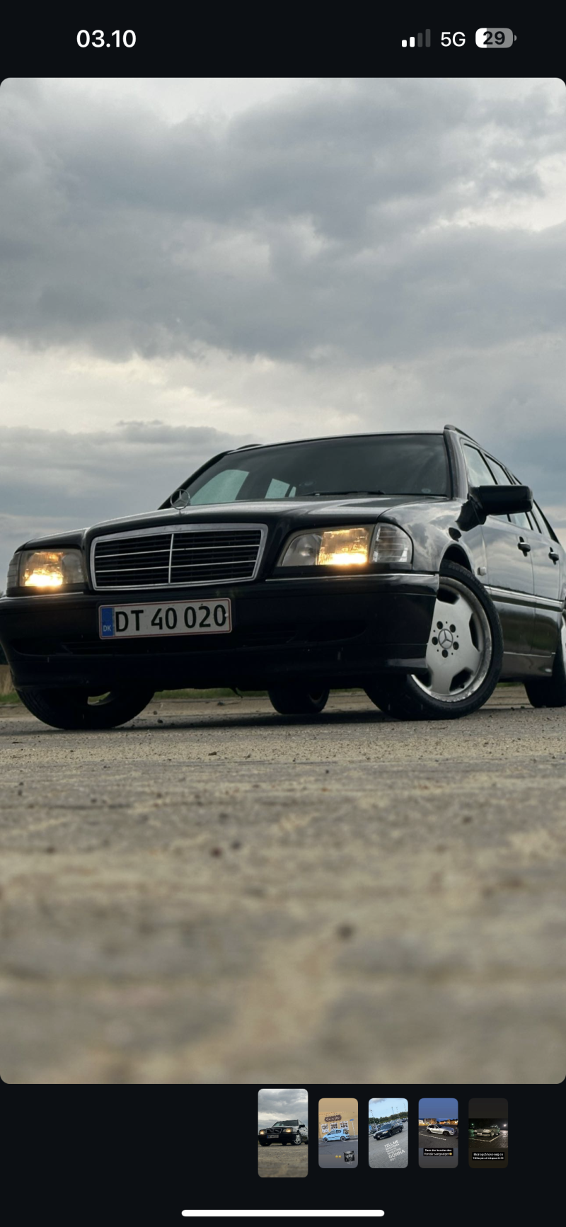 MERCEDES-BENZ, C, 180 T MAN. Skrotbil skrotpræmie