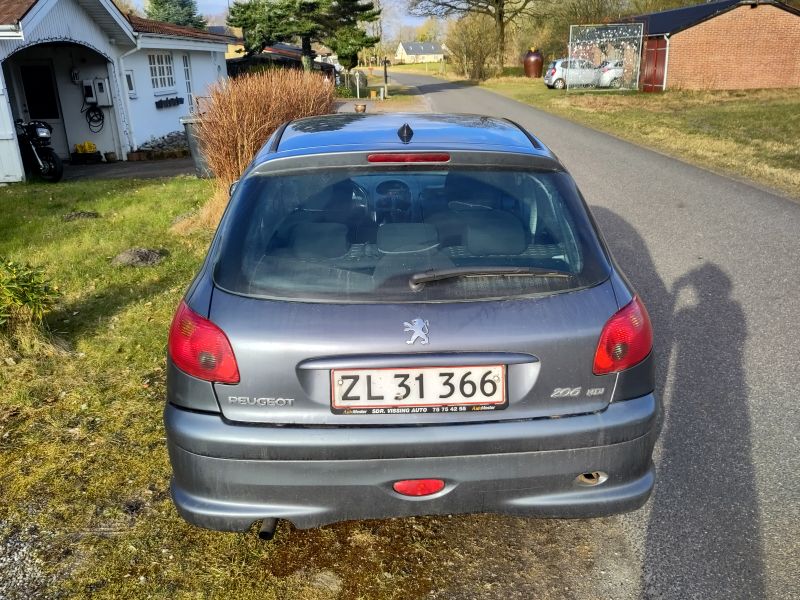 PEUGEOT, 206, 1,4 HDI-5 DØRS Skrotbil skrotpræmie