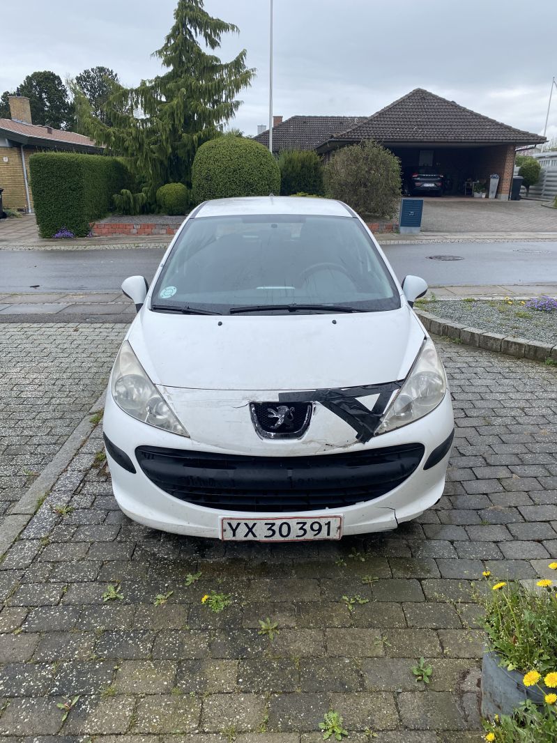 PEUGEOT, 207, 1,6 HDI 5 D Skrotbil skrotpræmie