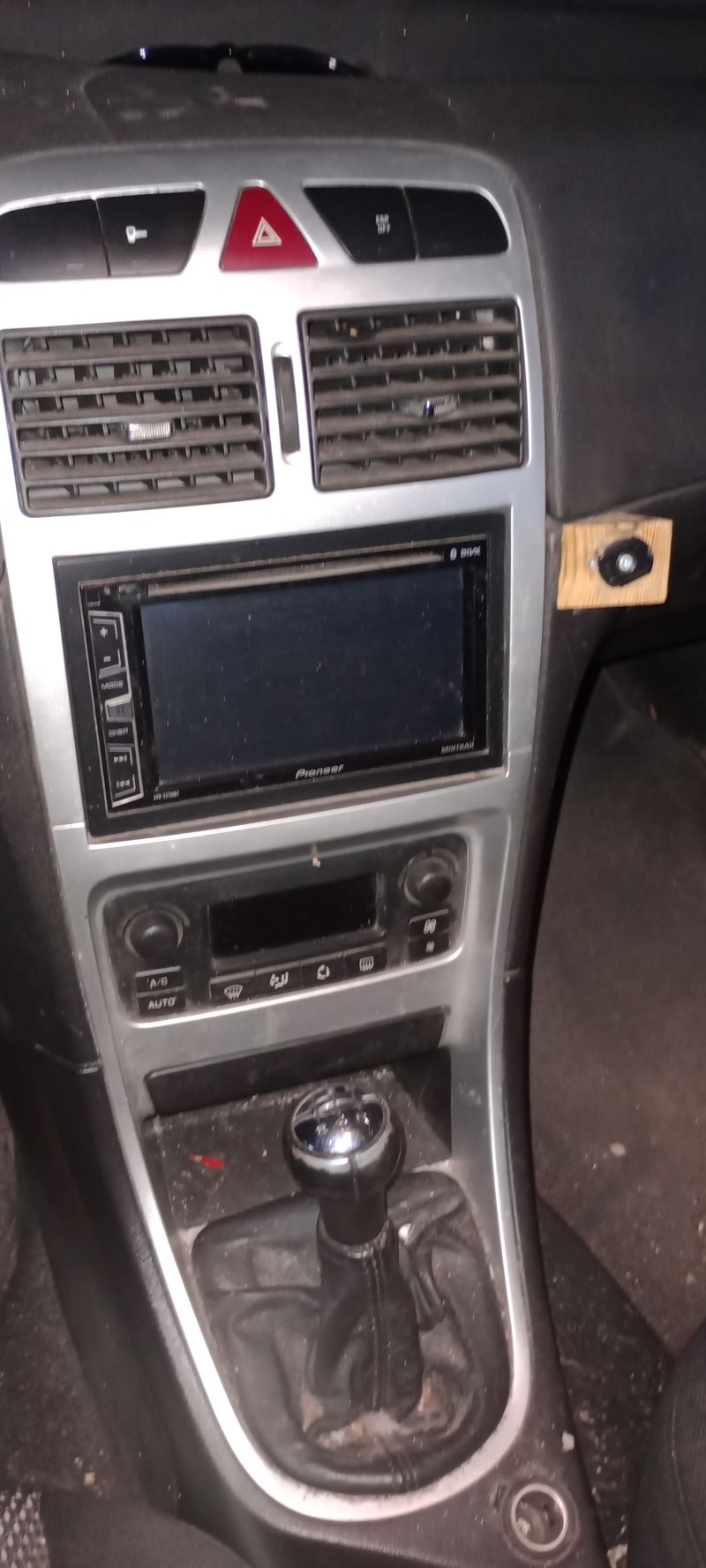PEUGEOT, 307, 1,6 HDI MPV Skrotbil skrotpræmie