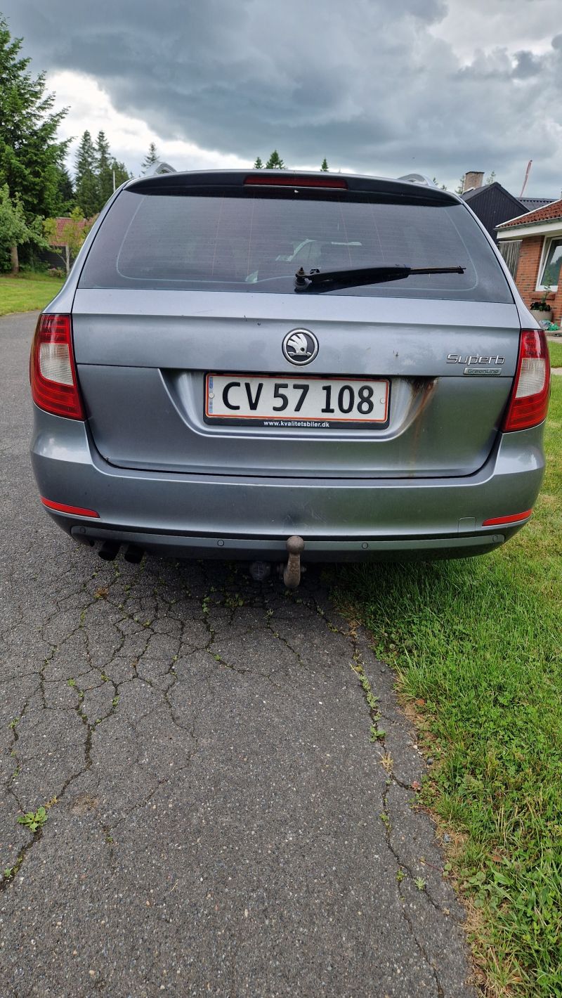 SKODA, SUPERB COMBI, 1,6 TDI GREENLINE Skrotbil skrotpræmie