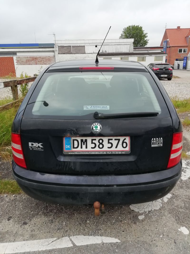 SKODA, FABIA, 1,4 TDI COMBI Skrotbil skrotpræmie