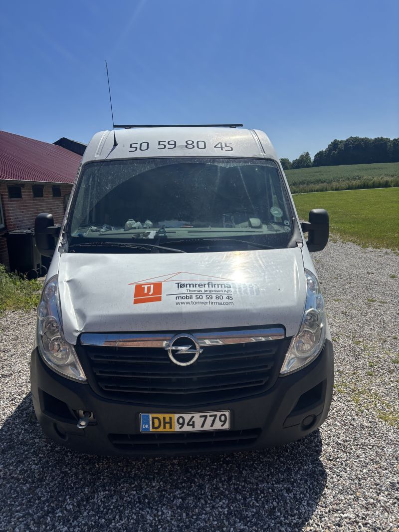 OPEL, MOVANO, 2,3CDTi 150HK Kassevogn Skrotbil skrotpræmie