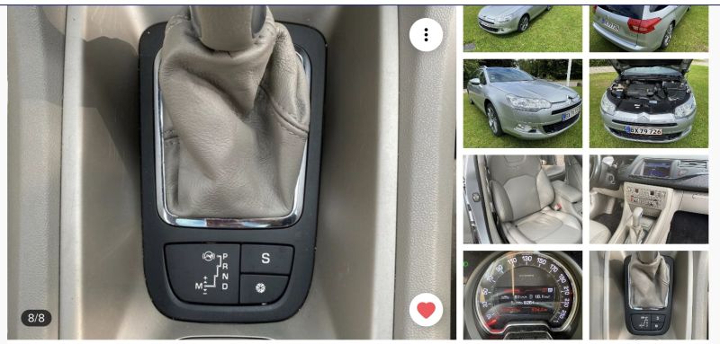CITROËN, C5, 2,0 HDI AUT. Skrotbil skrotpræmie