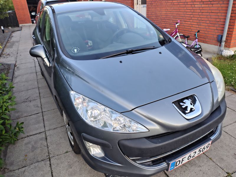 PEUGEOT, 308, 1,6HDI 90HK 5D Skrotbil skrotpræmie