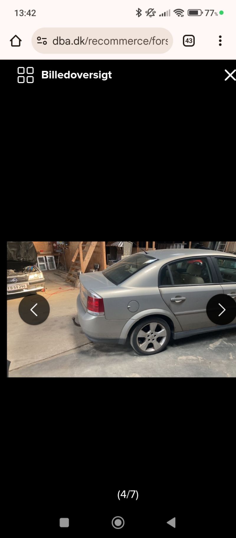 OPEL, VECTRA, 2,2 DIRECT Skrotbil skrotpræmie