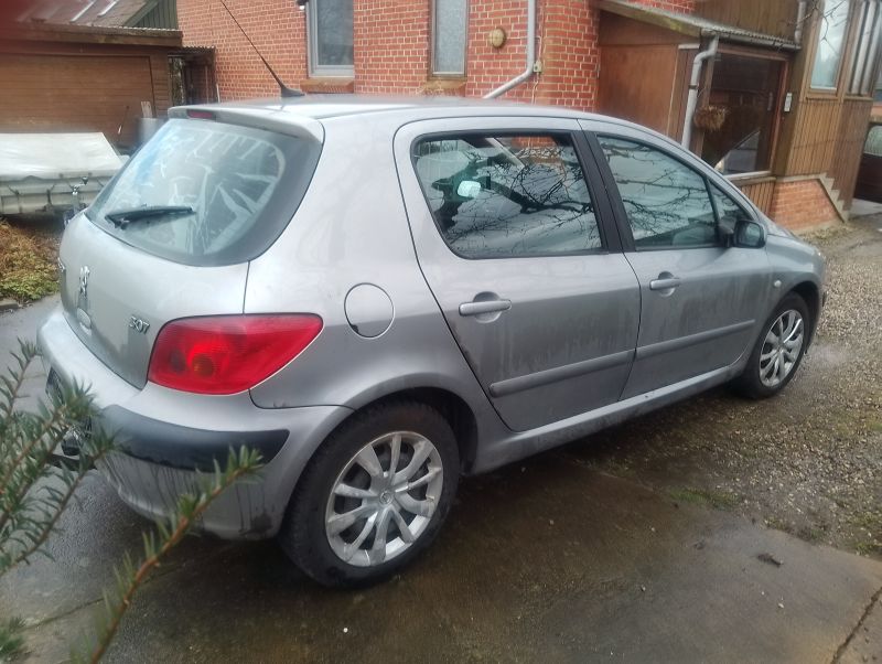 PEUGEOT, 307, 1,6 I 5D Skrotbil skrotpræmie