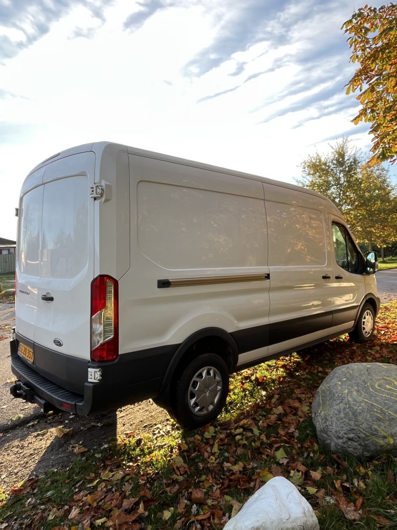 FORD, TRANSIT, 2.0 TDCi (130HK) Van FWD Manuel Skrotbil skrotpræmie